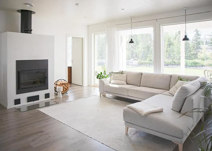 Spacious Modern House For Winter Willa Rovaniemi